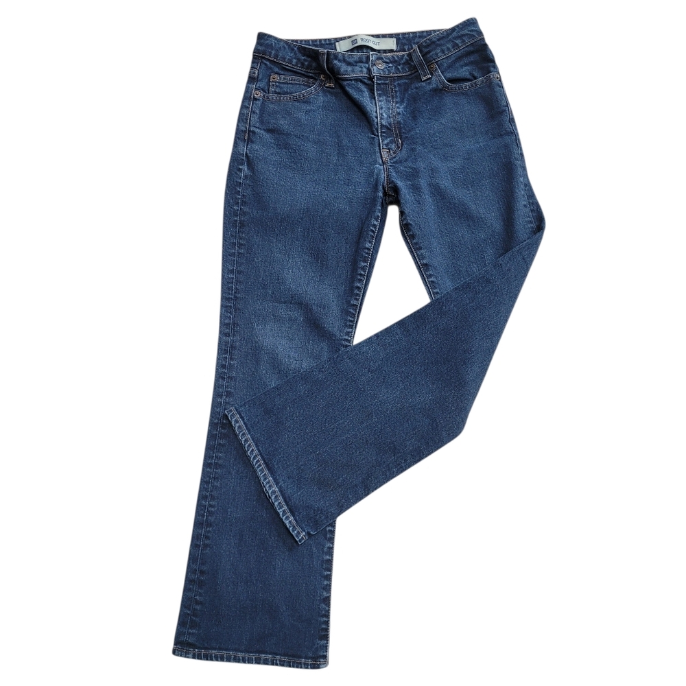 Like New GAP Women's Boot Cut Stretch Blue Ankle Jeans Size 6
